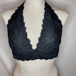 Free People halter bralette. Size large